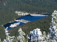 011_Archivbild_April_2014_-_Schwimmende_Inseln_von_Felsgruppe_am_Grossen_Arber