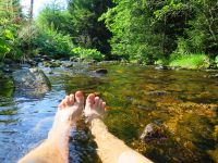 108-Bei-den-tropischen-Temperaturen-ein-Bad-im-Schwarzbach---des-ziagt-durch---bm