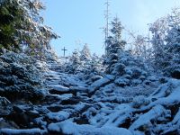 Hiagst19_036_verschneite_Himmelsleiter_zum_Lusen
