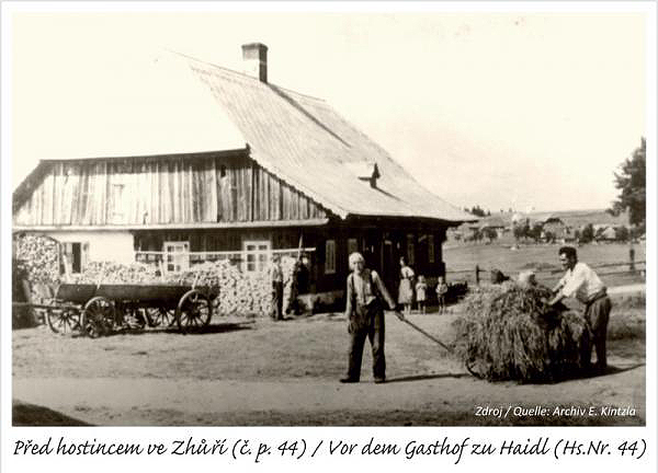 vor dem Gasthaus