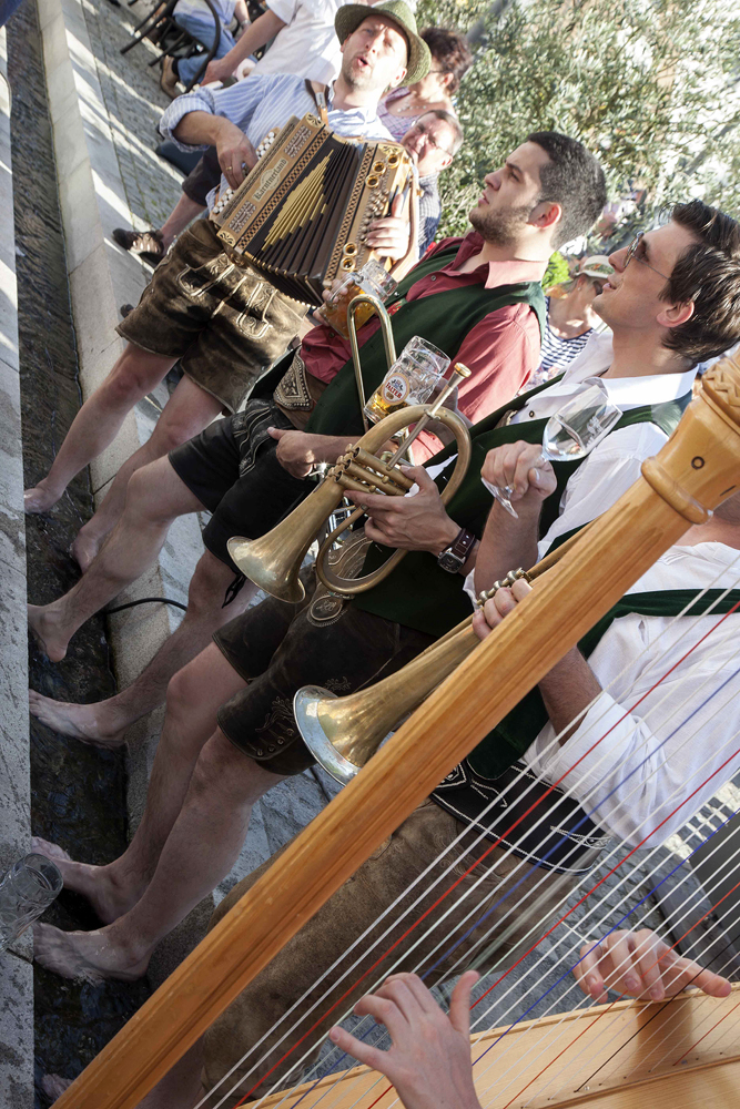 2018 Eine Abkhlung gibts im Bach Foto by Johannes Haslinger