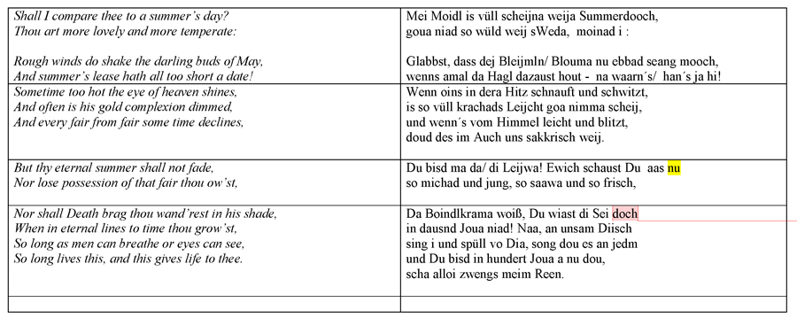 shakespeare sonett 18 seite 1a w