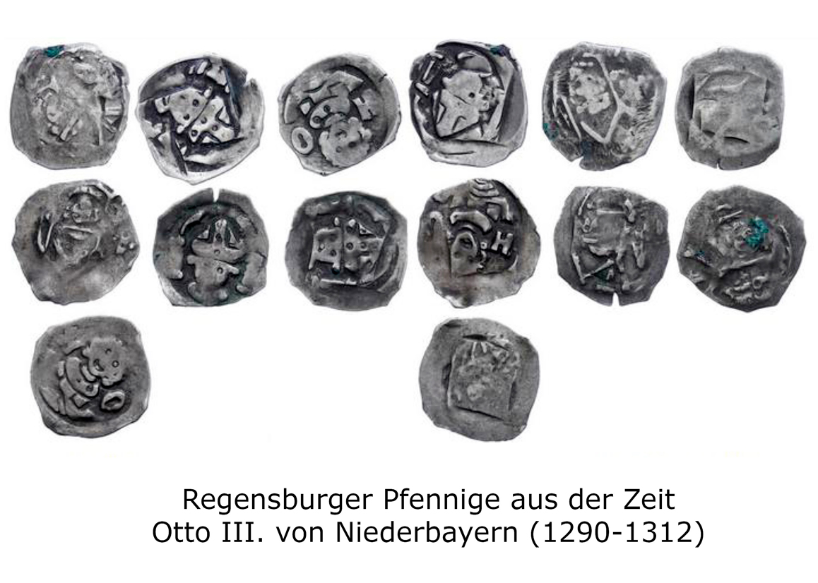 11 z 00 Regensburger Pfennige w