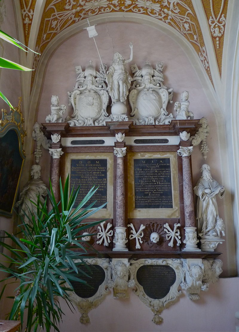 21 06 Grabdenkmal Abt Vitus Hoeser Oberaltaich