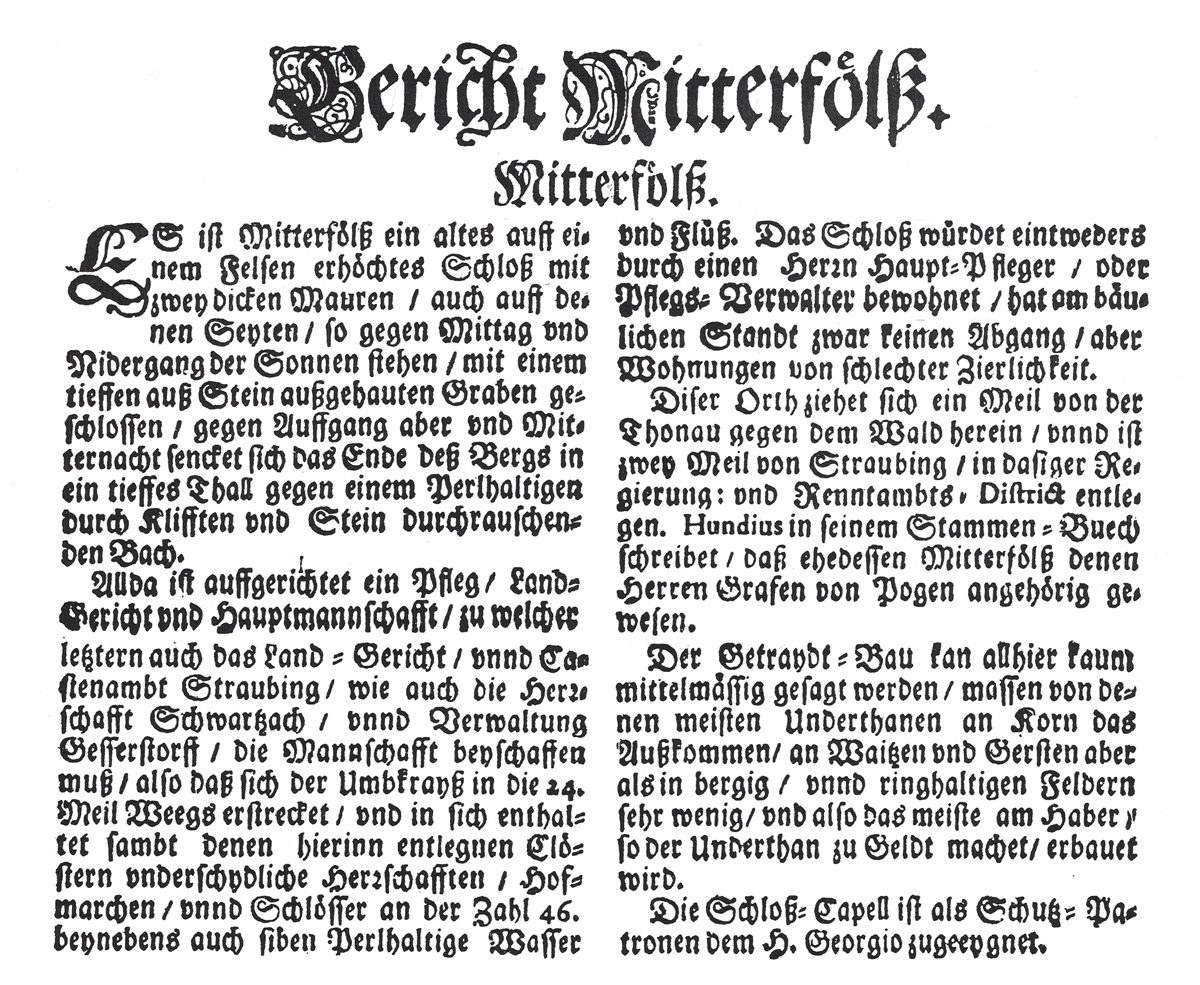 26 Gericht Mitterfoels w
