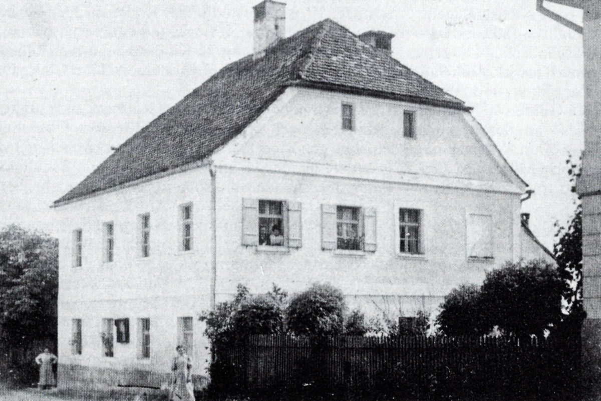 43 03 Pfarrbeschreibung von 1860 Schulhaus 1831 w