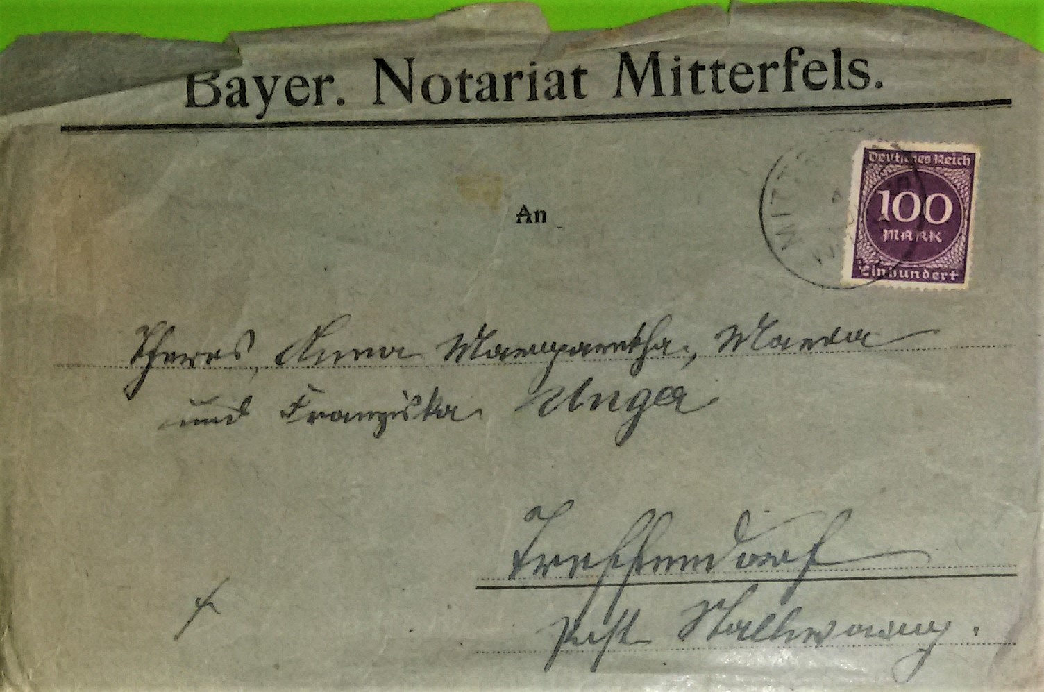 44 04 Schriftstck Notariat Mitterfels