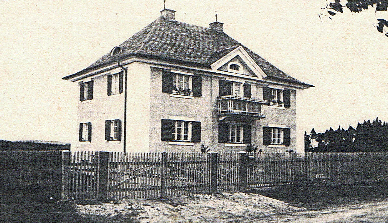 44 08 Bott Villa um 1950 heute Boyen