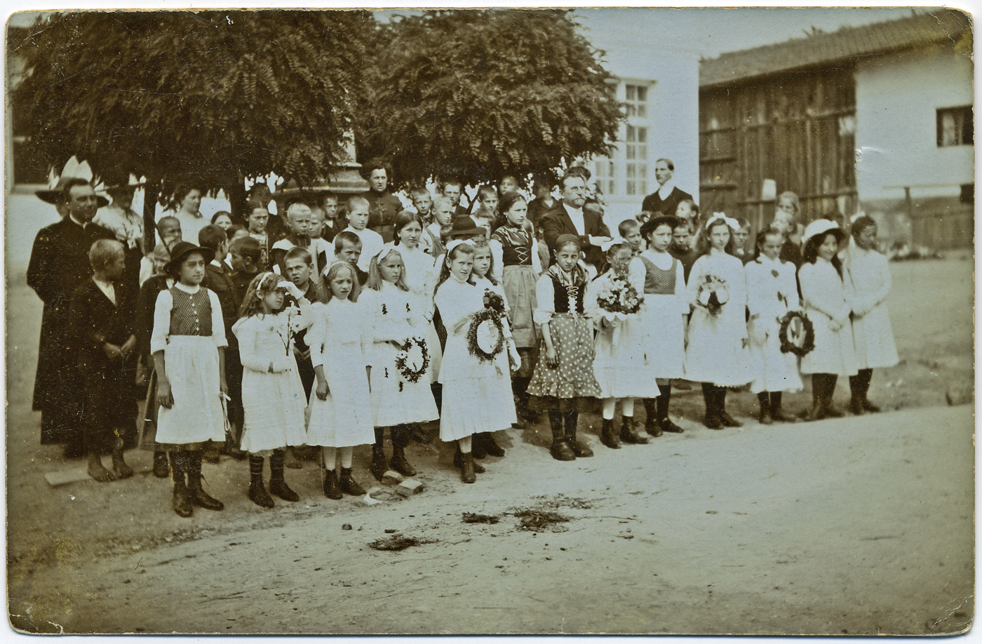 49 b 40 jaehriges Dienstjubilaeum HL Pongratz 1913 w
