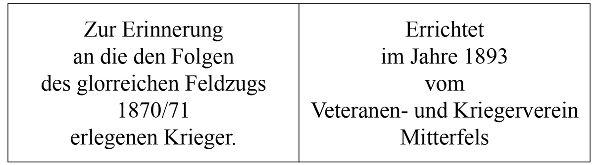 49 c Inschrift Denkmal w