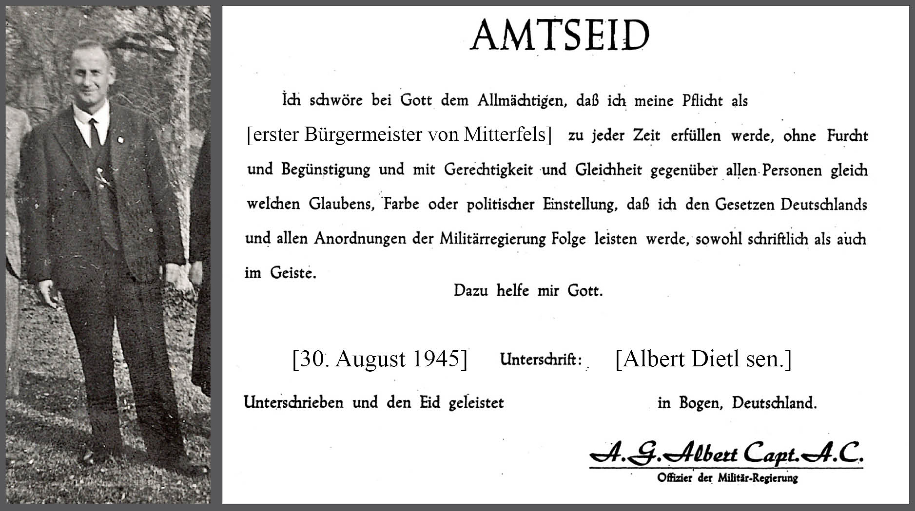 64 30 Albert Dietl Amtseid