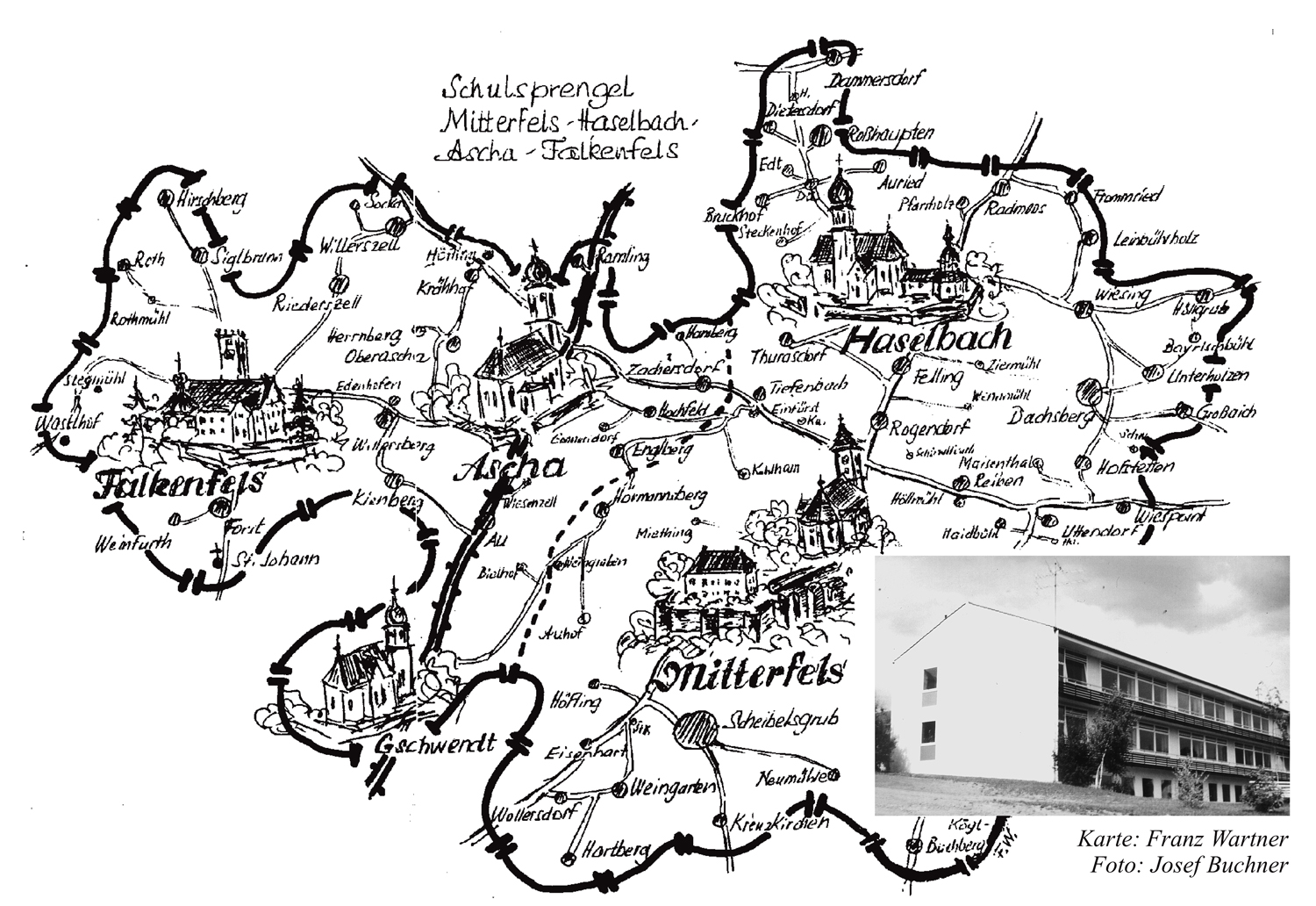 67 05 5 Karte Schulverband 1969