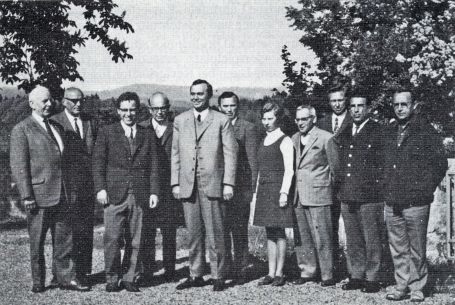 69 04 1973 Auflsung Amtsgericht letztes Gruppenbild w