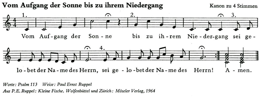 2020 06 05 Vom Aufgang der Sonne Noten
