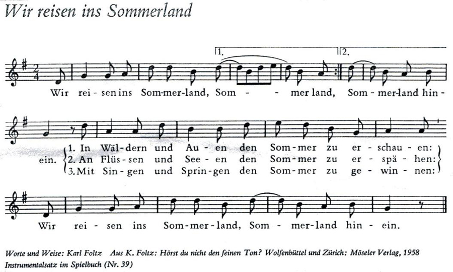2020 06 07 Wir reisen ins Sommerland Noten