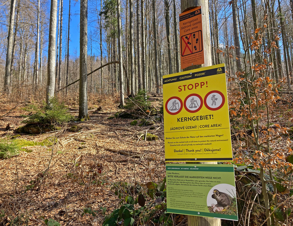 02 NPV BW PM 07 22 Wanderweg durchs Hllbachgespreng gesperrt