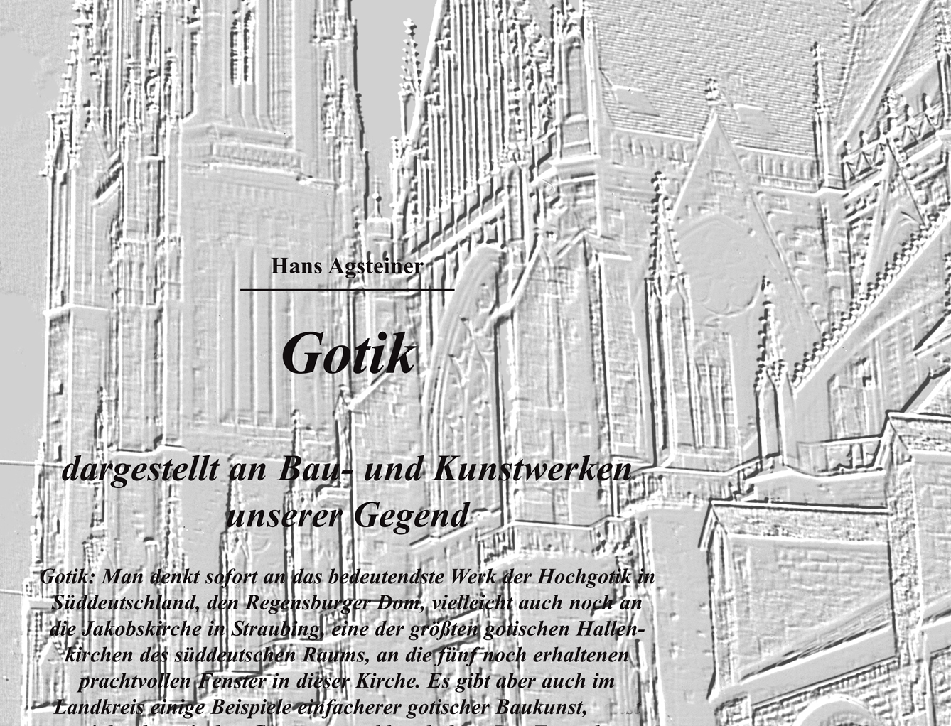 08 Gotik dargestellt an Bau und Kunstwerken unserer Gegend det