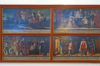 15_Bilderstrecke_in_der_Kapitelkirche_erzaehlt_aus_der_Geschichte_des_Klosters