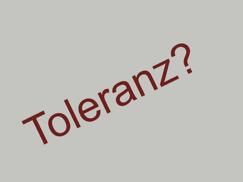 Toleranz