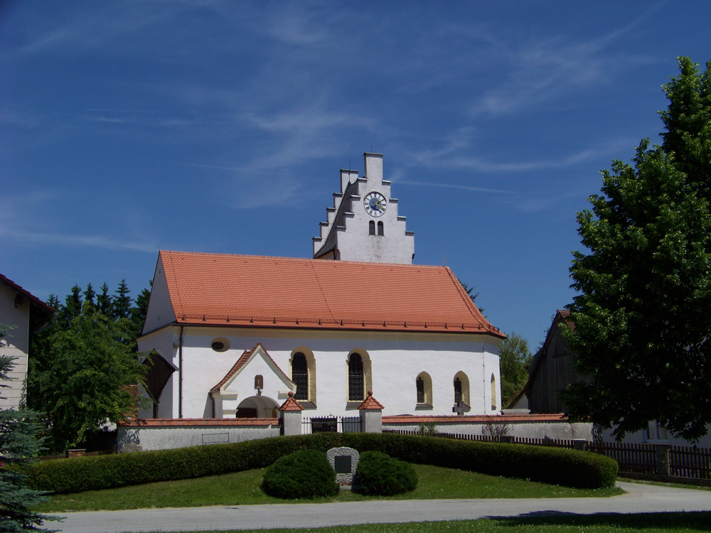 Paitzkofen Kirche Sankt Nikolaus w