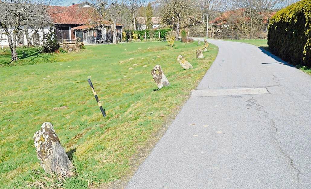 2023 03 23 Hist V Falkenfels Uralte Straenbegrenzung 2