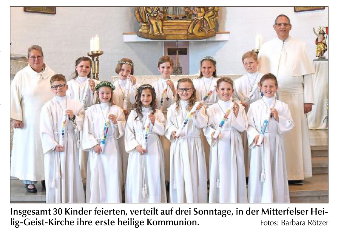 2022 05 30 Bogen Erstkommunion Mitterfels1