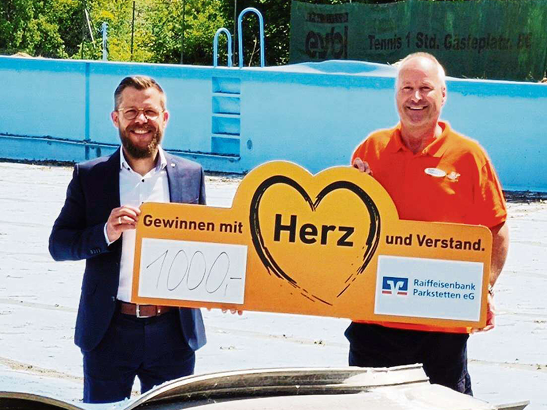 2026 05 16 1000 Euro fuer Kinderbereich Bad MITT