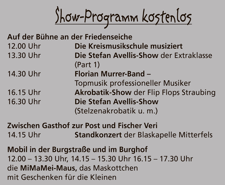 Marktmeile 2018 10 13 Bogener Zeitung progr