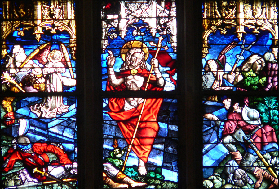 auferstehung ulm-muenster-ratsfenster w