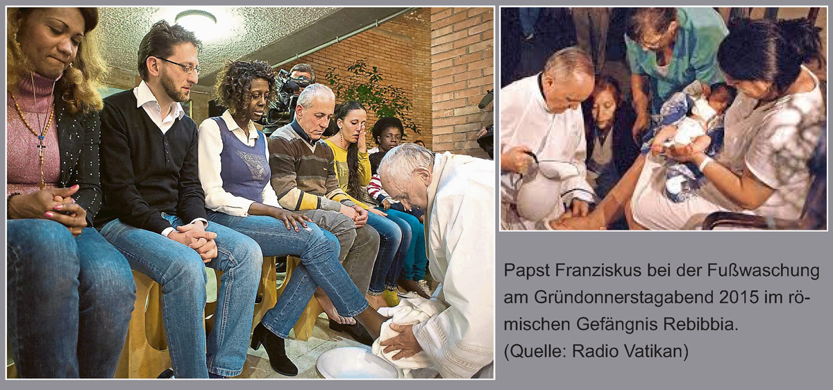 franziskus fusswaschung bild w