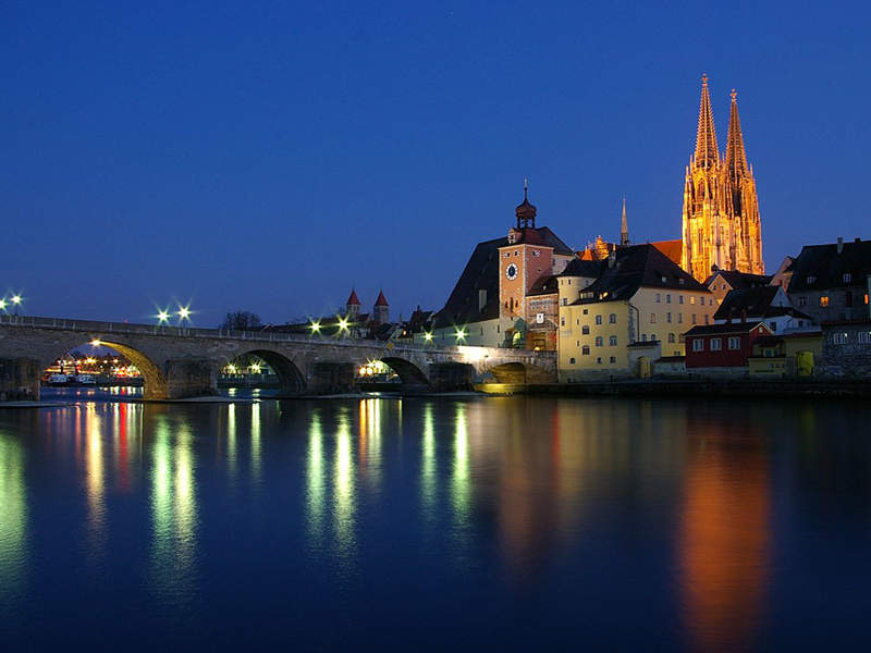 Regensburg steinerne Bruecke w