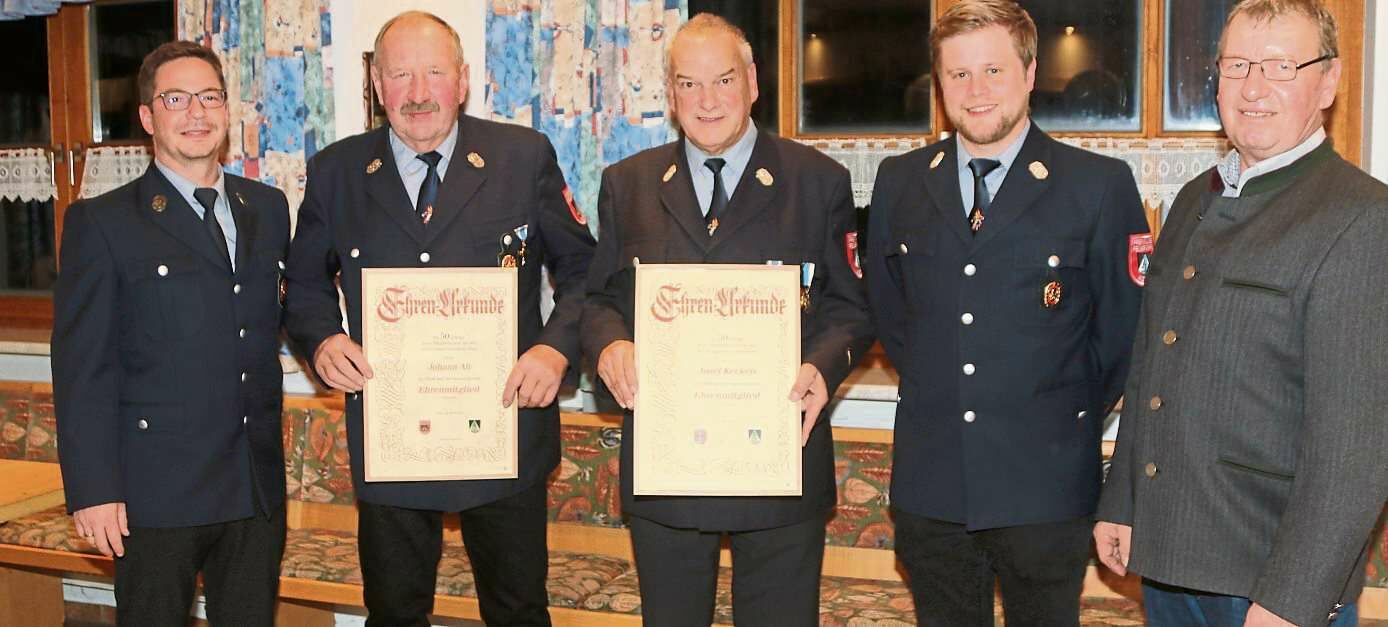 2023 11 08 FFW Ascha 50 Jahre Mitgliedschaft