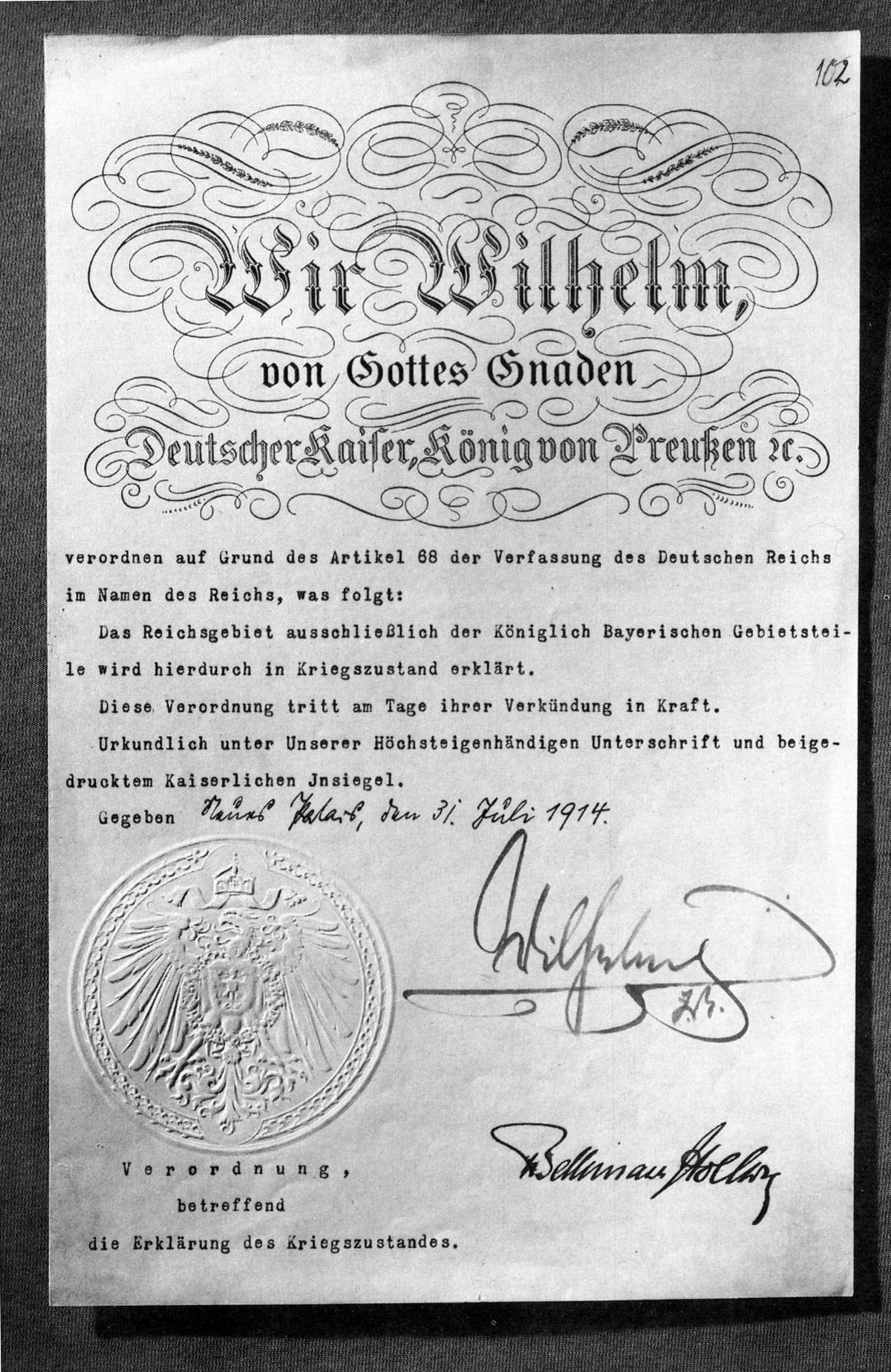 03 01 kriegserklrung erster weltkrieg
