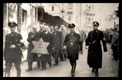 09 11 jews forced to march with star kristallnacht