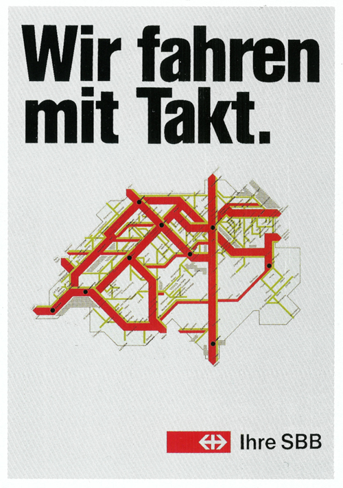 12 01 sbb wir fahren mit takt-plakat