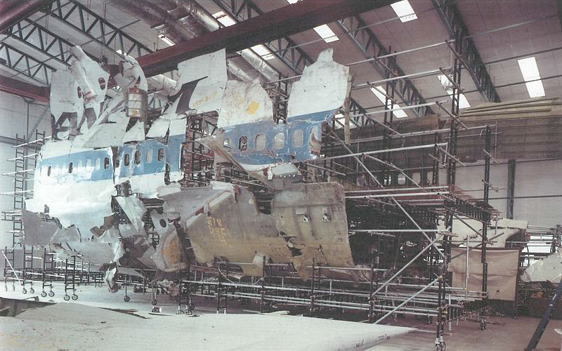 21 01 pan am 103 wreckage reconstruction